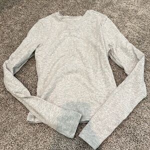 skims grey long sleeve size xs